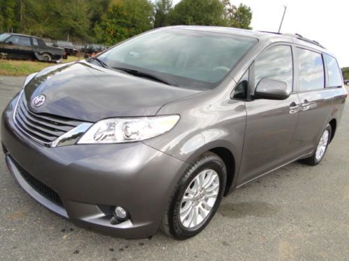 2011 toyota sienna xle van no damage rebuilt salvage title repaired