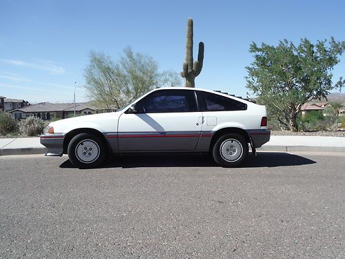 Amazing like new collectible 1987 honda crx 31k original miles