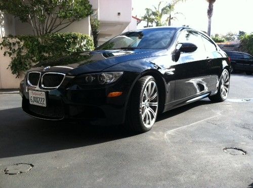 2010 bmw m3 black/carbon