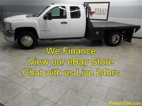 07 silverado 3500 2wd dually ext cab diesel duramax allison finance texas
