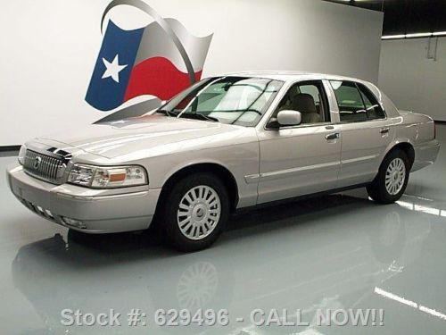 2007 mercury grand marquis ls premium 6pass leather 63k texas direct auto