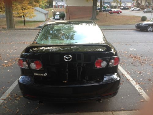 Black mazda 6 i 2008