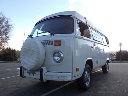 1974 volkswagen (vw) westfalia camper bus - very nice condition - 80k miles