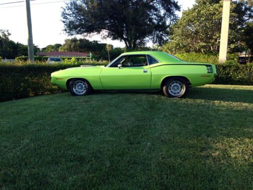 1970 cuda 440 6 pack 4 speed