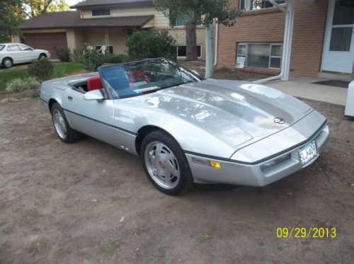 1988 corvette convertible