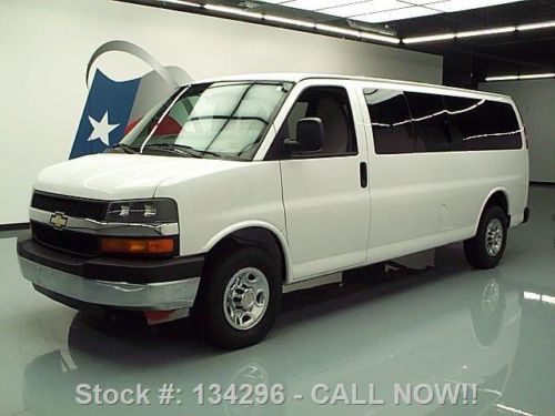 2010 chevy express lt 3500 ext 15-passenger van 36k mi texas direct auto