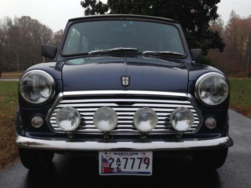 1988 rover classic mini, bmc,