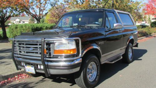 1996 eddie bauer bronco. retired gentlemen&#039;s project and none nicer!