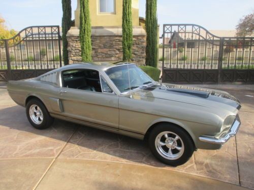 1966 mustang fastback, restored california car