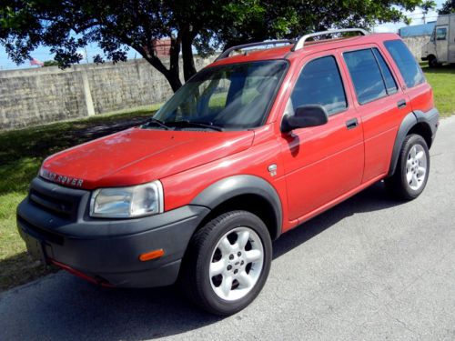 2002 land rover freelander se sport utility 4-door 2.5l