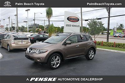 2009 nissan murano le navigation awd 4x4 62k miles 4 dr suv cvt gasoline 3.5l fl