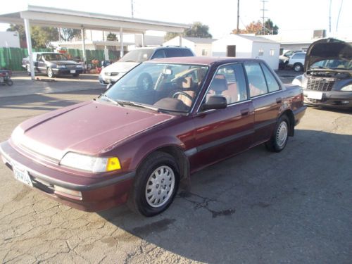 1991 honda civic, no reserve