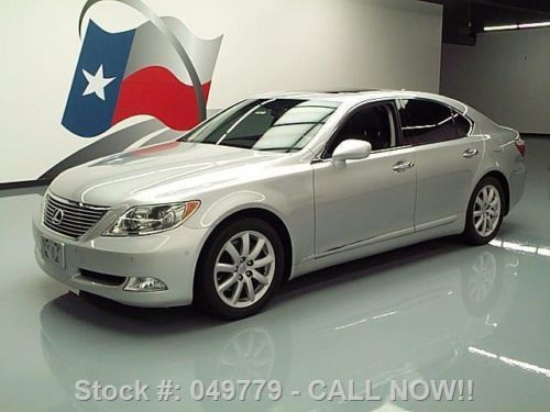 2007 lexus ls460 sunroof vent seats nav rear cam 58k mi texas direct auto