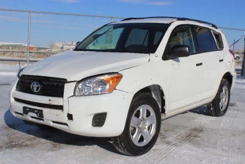 2009 toyota rav4 base 4wd damaged salvage fixer runs!! only 56k miles wont last!