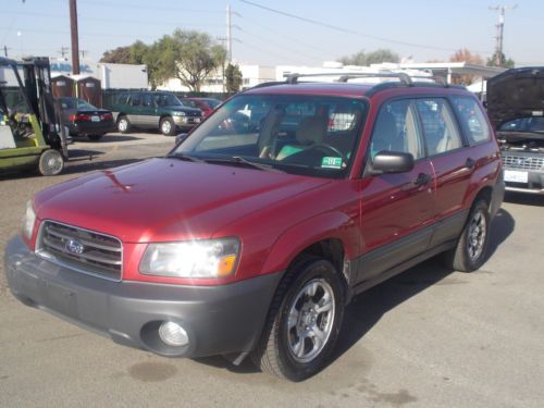 2005 subaru forester, no reserve