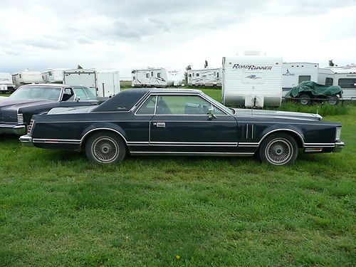1979 lincoln continental mark v collectors series barn find extremely low miles