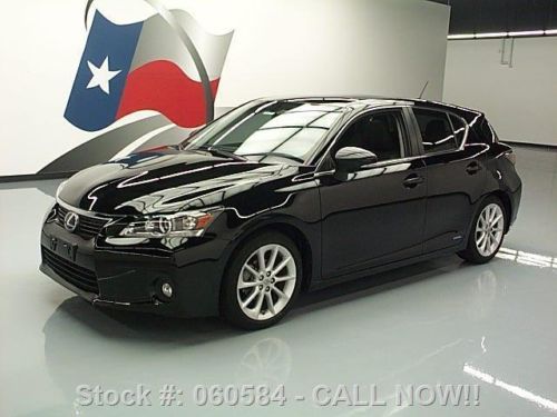 2012 lexus ct200h hybrid sunroof rearview cam 15k miles texas direct auto