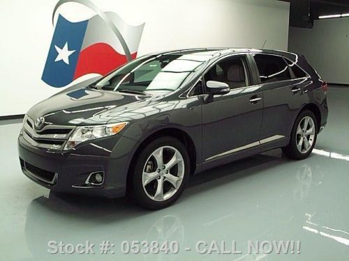 2013 toyota venza xle nav rear cam htd leather 20&#039;s 26k texas direct auto