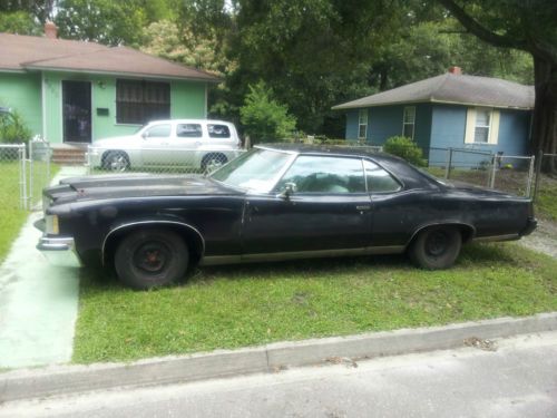 1972 pontiac bonneville base hardtop 2-door 7.5l