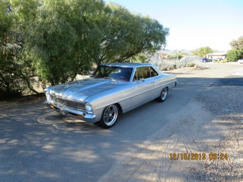 1966 chevrolet nova, ls 2, 6 speed, ac, pro touring