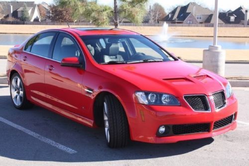 Red auto heated power leather seats gt 6.0 v8 sunroof sport