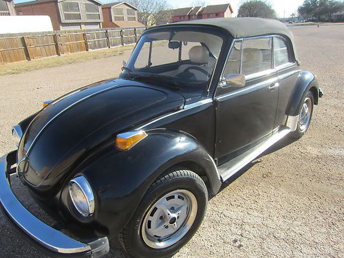 1979 volkswagen beetle convertible