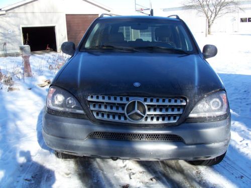 1999 mercedes ml 320 sport utility vehicle