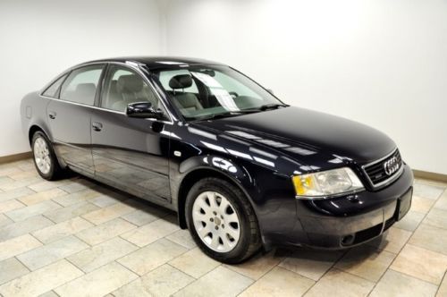 2001 audi a6 quattro 1 owner clean carfax ext keys