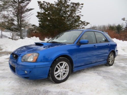 Wrx one owner fresh timing belt water pump serv automatic awd smoke free blue