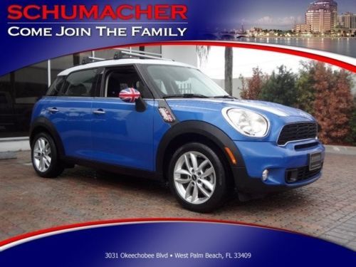 2012 mini cooper countryman s
turbo auto clean carfax 1 owner