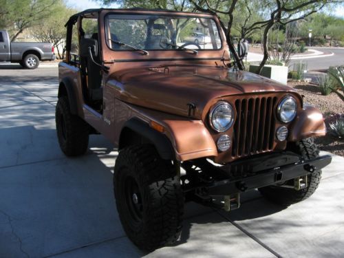 1983 jeep cj7 mostly original, hard to find rust-free arizona automatic 4x4