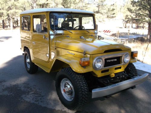 1978 toyota fj40 land cruiser restored &#034;no reserve&#034;
