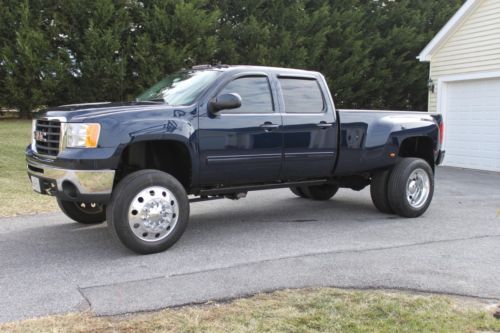 2008 gmc sierra 3500 hd sle crew cab  6.6l dually