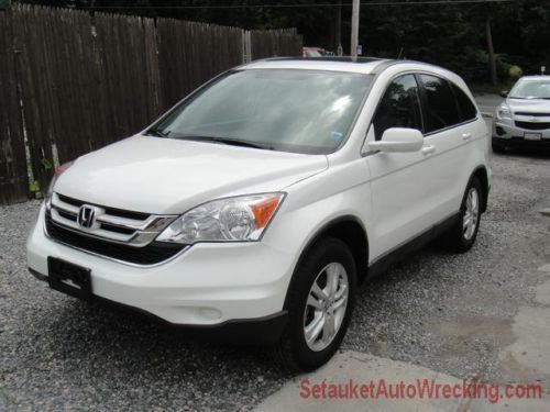 2010 honda cr-v ex-l 4wd - rebuildable salvage title  ***no reserve***