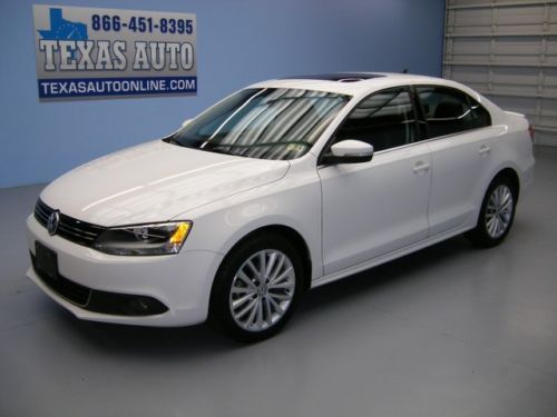 We finance!!!  2011 volkswagen jetta 2.5 sel roof nav heated leather texas auto