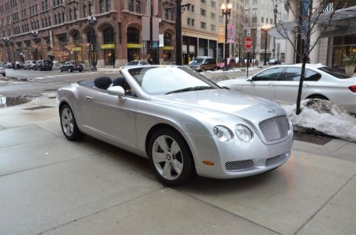 Msrp $193,990.00 1-owner bentley gtc moonbean beluga lower chrome grill inserts