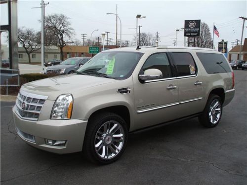 2013 cadillac escalade esv awd platinum edition gm exec vehicle msrp $86k