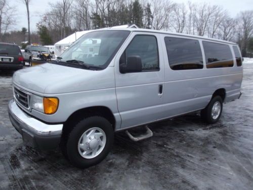 2007 ford e350 15 passenger van 93k miles excellent shape no rust power windows