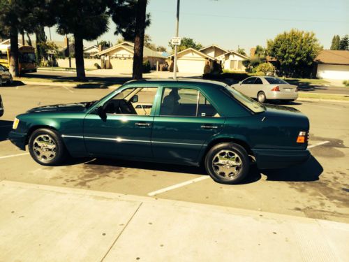 1995 mercedes-benz e420 4-door sedan; well-maintained; always garaged; clean