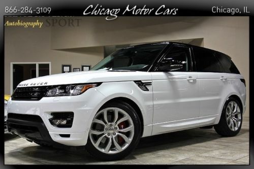 2014 land rover range rover sport autobiography meridian audio 7-passanger $103k