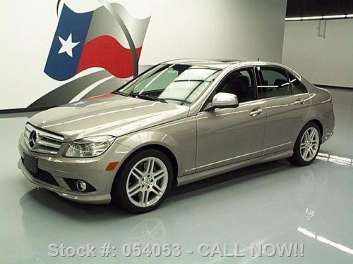 2008 mercedes-benz c350 sport p2 sunroof htd seats 50k texas direct auto