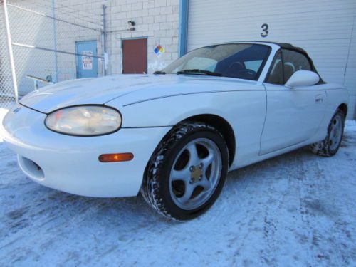 2000 mazda mx-5 miata convertible 5 speed alloys keyless entry pwr options clean