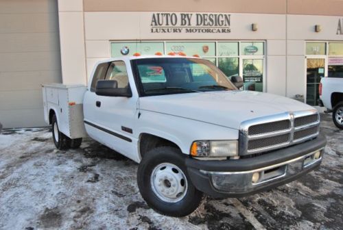 2001 dodge ram 3500 quad cab cummins diesel - manual transmission, runs strong!