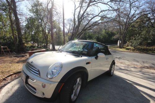 Mini cooper convertible 2007