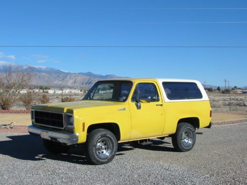 1977 gmc jimmy sierra 4x4 real nice !! 114,000 miles in nevada 89048