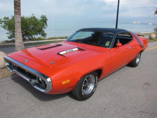 1972 plymouth roadrunner 440 4 speed frame off 906 made