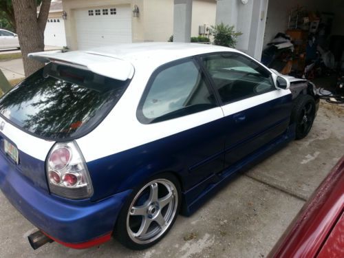 Honda, civic, ek, ls engine, b series, extras, like new