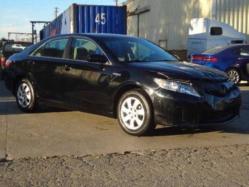 2011 toyota camry hybrid damaged rebuilder economical only 13k miles loaded l@@k