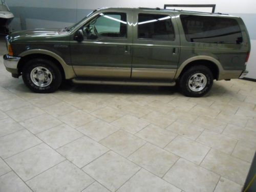 01 excursion limited 7.3 powerstroke diesel leather 1 texas owner we finance