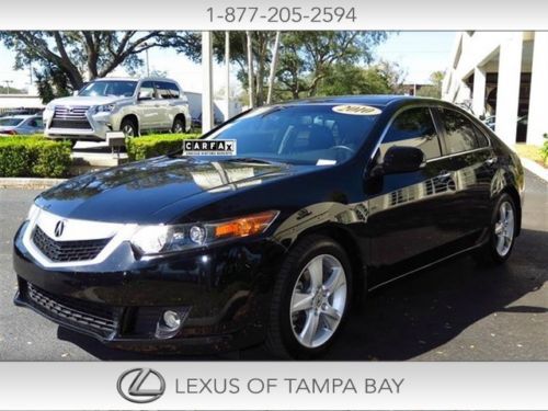 Acura tsx 75k mi one owner clean carfax heated leather sunroof navi rear cam